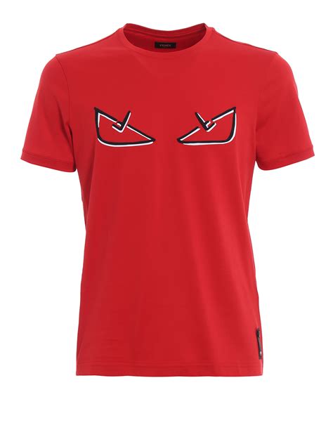 fendi bloodshot eyes shirt|fendi polo shirts.